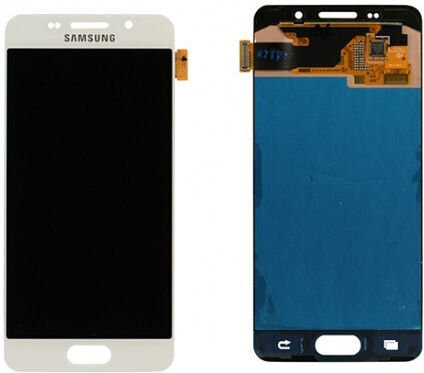 O ecran cu Mecanism Tactil pentru Samsung Galaxy A3 2016 (Alb)