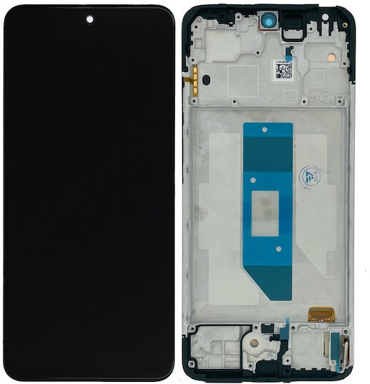 Xiaomi Ecran Cu Mecanism Tactil Și Ramă Pentru Xiaomi Redmi Note 14 4G Negru