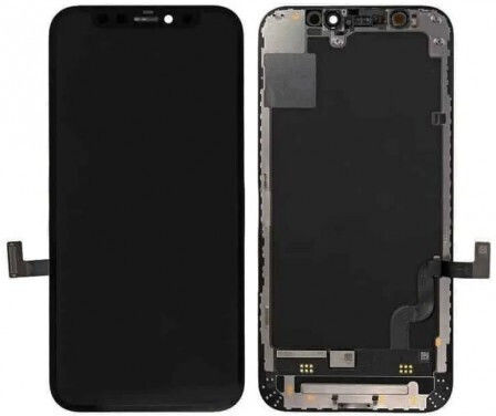 Οθόνη Lcd+touch mit Touch-Mechanismus für iPhone 12 Mini (Schwarz)