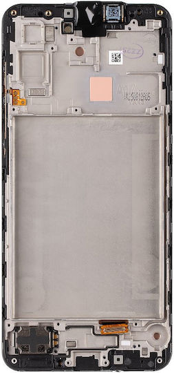 Samsung A175f Galaxy A17 4g LCD Display with Touch Unit with Front Cover Black Service Pack