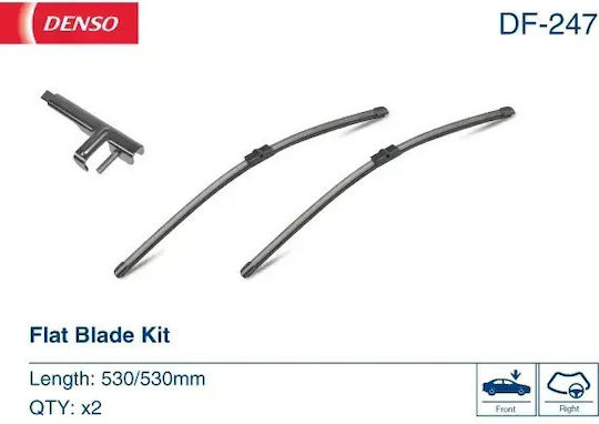 Denso Set Frontal Lamele Ștergătoare Auto 530mm