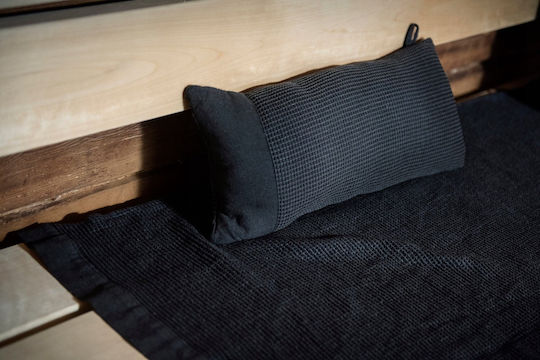 Sourcing Rento Sauna Pillow Kenno 50x22 Black Grey