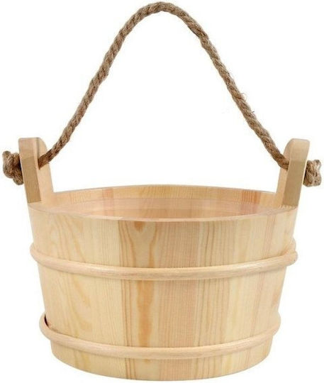 Urban Outdoor Saunazubehör Kuebel Sauna Kuebel 5l Holz Kuebel Sauna