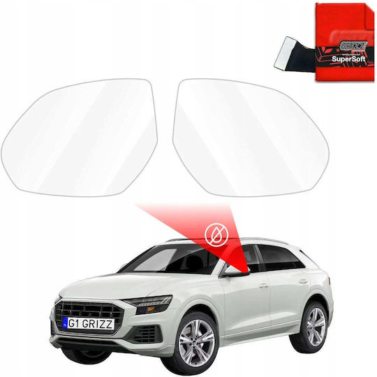 Grizzglass Rain Protection Film Mirrors Grizzglass Zerodrop Audi Q7 4m 2020-2024