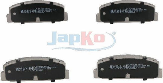 Bremsbeläge Hinten Mazda 323 98->02-Mazda 6 51302-481