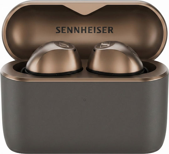 Sennheiser Momentum True Wireless 5 In-ear Bluetooth Handsfree Ακουστικά με Αντοχή στον Ιδρώτα και Θήκη Φόρτισης Copper