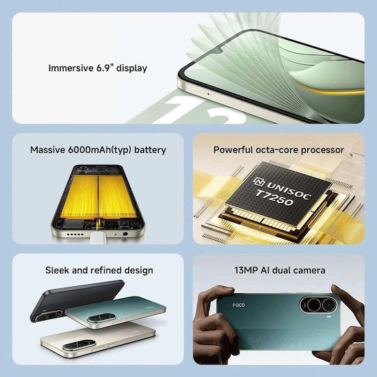 Poco C81 Pro Dual SIM (4/128GB) Gold