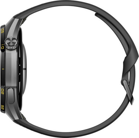 Huawei Watch GT 7 Pro Titanium 46mm Αδιάβροχο με Παλμογράφο (Μαύρο)