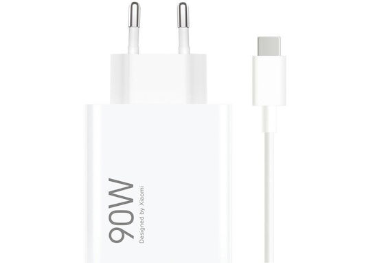 Xiaomi Charger with USB-A Port and Cable USB-C 45W Quick Charge 3.0 Whites (MDY-17-EF Bulk)