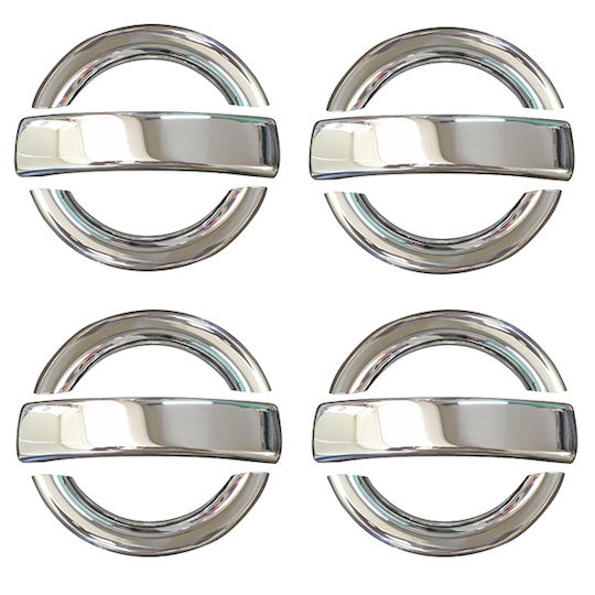 S-dizayn Exterior Car Decorative Handles Fiat Doblo 4pcs
