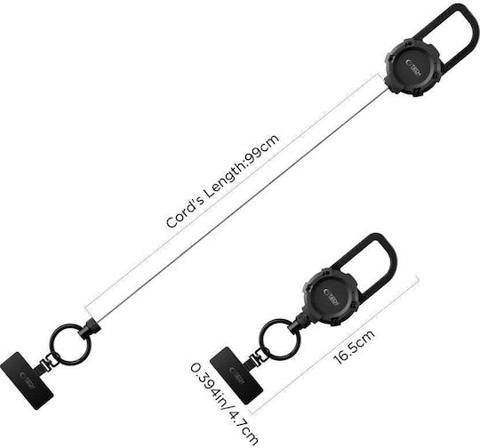 Tech-Protect Ath03 Urbanloop Anti-Diebstahlhalter Schwarz 5906302342617