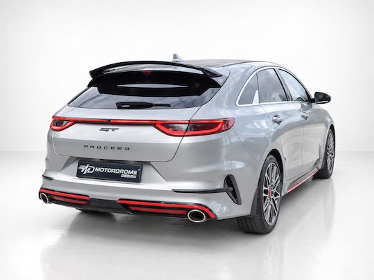Motordrome Autoheckspoiler Dach aus Polyurethan Kia ProCeed Mk3 / CD 2018