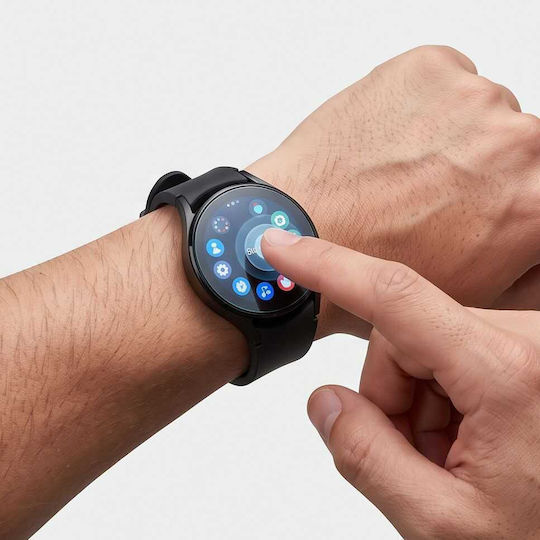 Tech-Protect Easy Set+ 2er Pack Gehärtetes Glas für Galaxy Watch 8 / 9 44 mm 2 Stück