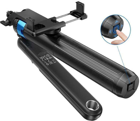Hoco K22 Handy Selfie Stick Trepied Pentru Telefoane Mobile Bluetooth Negru