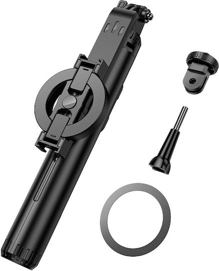 Hoco K25 Selfie-Stick Handy-Stative Bluetooth-Schwarz