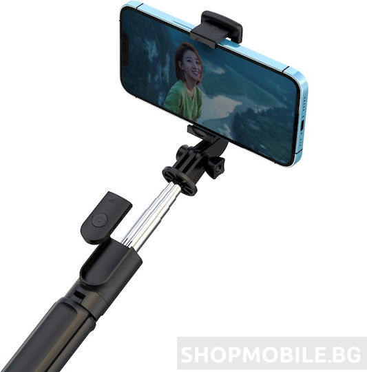 XO SS09 Selfie-Stick Handy-Stative Bluetooth-Schwarz