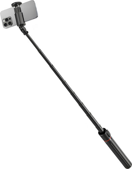 Acefast E31 Selfie-Stick Handy-Stative Bluetooth-Schwarz