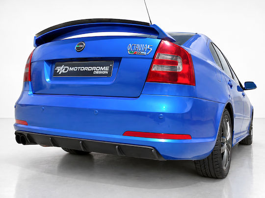 Motordrome Diffuser Αυτοκινήτου Πίσω Συμβατό με Skoda Octavia Mk2 2004-2009