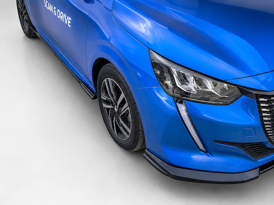 Motordrome Щифт за крака за Автомобили Встрани Спойлер за Peugeot 208 Mk2 2019 г Съвместими с Peugeot 208