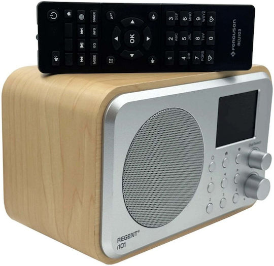 Ferguson Regent I101 Επιτραπέζιο Ραδιόφωνο Ρεύματος DAB+ με Bluetooth Μαύρο