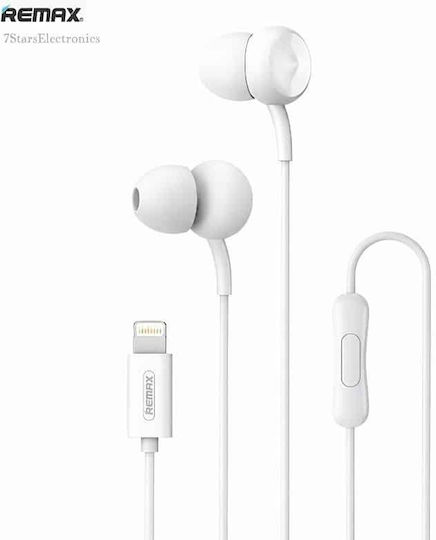 RM-510i In-ear Handsfree με Βύσμα Lightning Λευκό