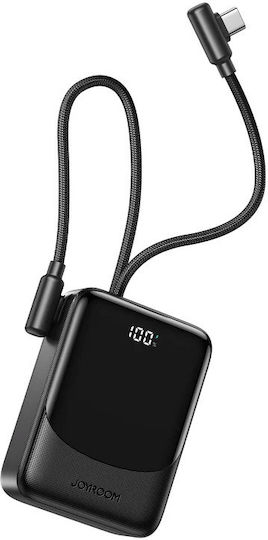 Joyroom JR-PC1 Power Bank 10000mAh 22.5W with USB-A Port and USB-C Power Delivery Port Black