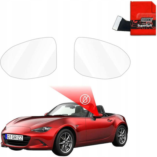 Grizzglass Rainproof Film Mirrors Grizzglass Zerodrop Mazda Mx-5 2019-2025