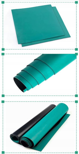 Covor Antistatic ESD Gri Rola 0.6m X 10m Grosime 2mm