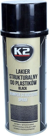 K2 Sprühfarbe von Autos Schwarz 400ml