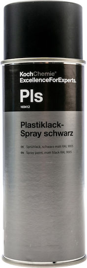 Koch-Chemie Vopsea Spray Pentru Plastic Auto Negru Mat 400ml