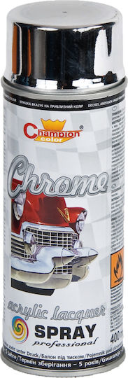 Chrome Spray Paint 400ml Champion Color
