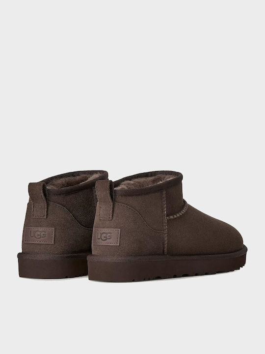 UGG Classic Ultra Mini Μποτάκια Καφέ