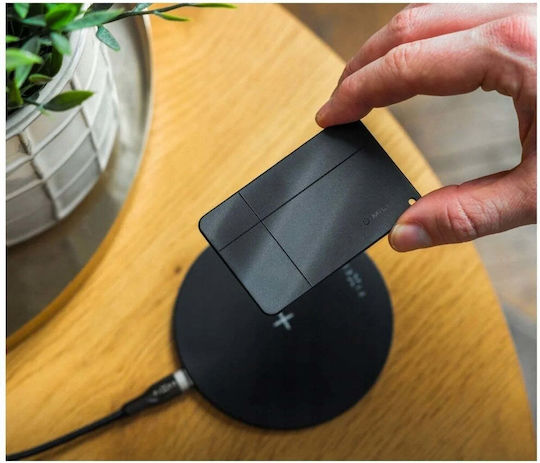 Fixed MiCard Pro Apple Find My & Google Find Hub Μαύρο