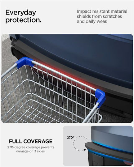 Spigen Rear Bumper Protector Tg200-yj Matte Black Tesla Model Y Juniper Acp10618