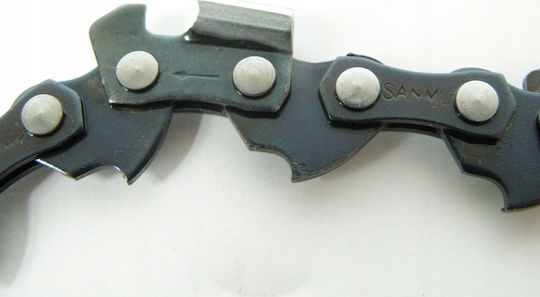 Silver Kettensägekette mit Schritt 3/8" Dicke der Führungen .043"-1,1mm und Anzahl der Fahrer 50Ε