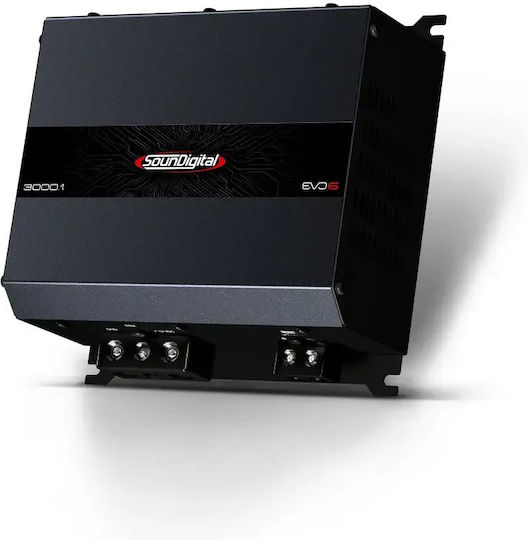 SounDigital SD3000.1 EVO 5 Кола Усилвател 1 Ом 1 Канал Клас A
