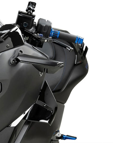 Огледало Ляво Downforce Aileron Черно Yamaha T-max 560 T-max 560 Tech Max '25-'26 22567n Puig