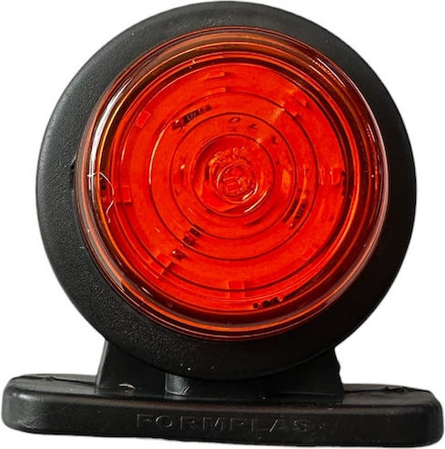 Lumină de Semnalizare Laterală 8 SMD LED Portocaliu 24V Tip Omega