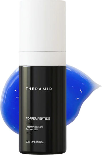 Theramid Copper Peptide Anti-aging Serum Face with Hyaluronic Acid 30ml