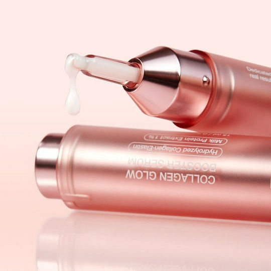 Medicube Collagen Glow Booster Moisturizing Face Serum Booster with AHA & Peptides for Brightening & Nourishing 15ml