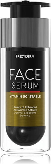 Frezyderm Vitamin 5C3 Stable Ser Antiîmbătrânire pentru Față cu Vitamina C și Peptide pentru Detoxifiere și Strălucire 30ml