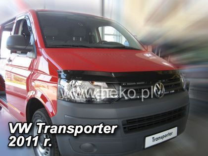 Heko Satz Windabweiser Vordere Dark Fime für Volkswagen Transporter 2D 2003 2Stück