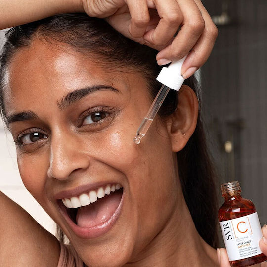 SVR Laboratoire Ampoule [Anti Ox] C Serum Anti-îmbătrânire pentru Față cu 20% Vitamina C pentru Strălucire 30ml