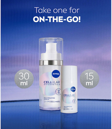 Nivea Cellular Epigenetics Ενυδατικό & Αντιγηραντικό Serum Προσώπου με Υαλουρονικό Οξύ για Λάμψη & Lifting 30ml