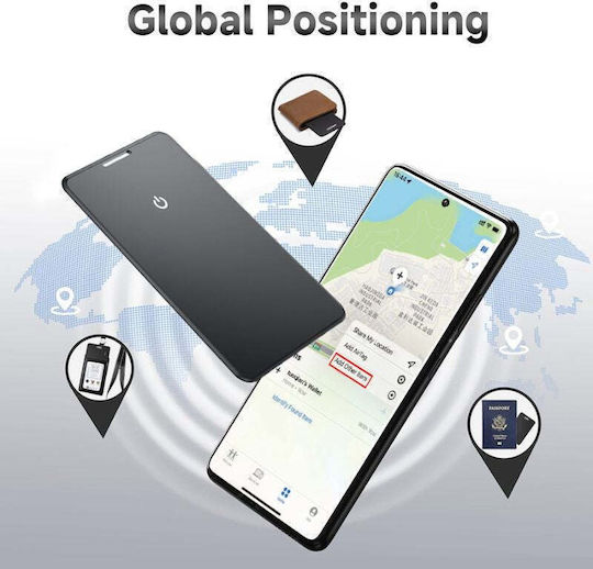 RL-07267 Apple Find My Schwarzes GPS Tracker