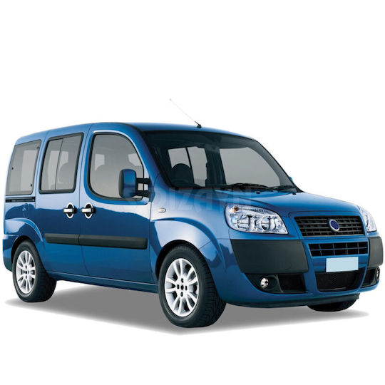 S-dizayn Exterior Car Decorative Handles Fiat Doblo 3pcs