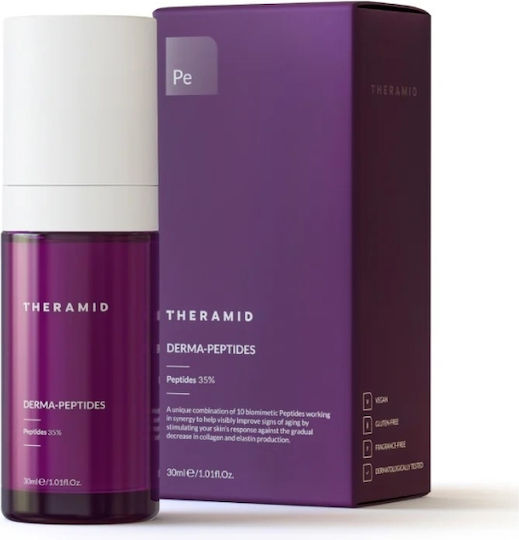Theramid Derma Peptides Serum Anti-îmbătrânire pentru Față cu Peptide 30ml