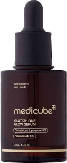 AGE-R Glutathione Glow Ampoule Face Serum with Niacinamide & Collagen for Brightening & Dark Spots 30ml