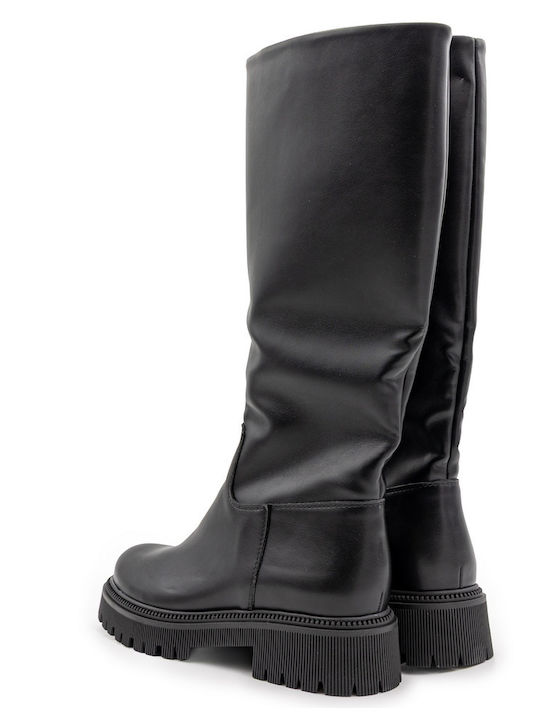 Damen Reitstiefel Schwarz