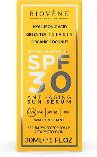 Anti-aging Serum Face SPF30 with Hyaluronic Acid 30ml